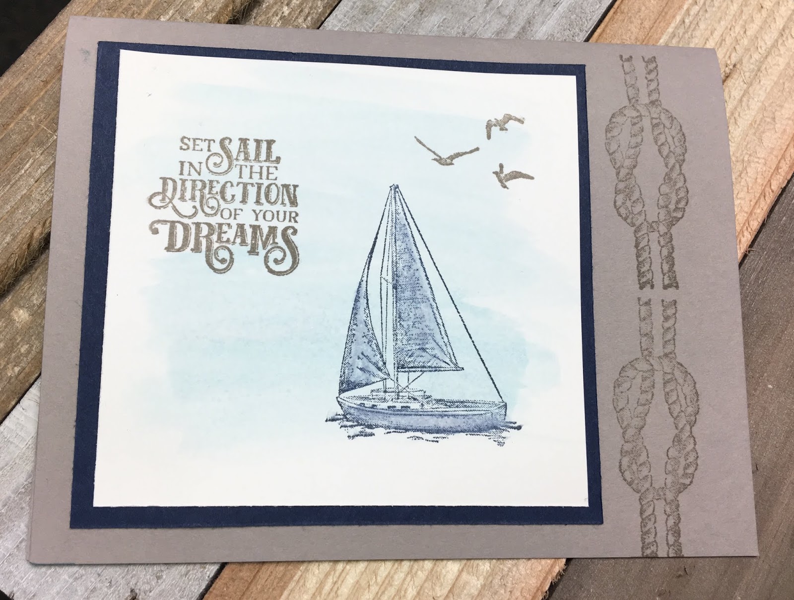 Stamping With Susan Stampin' Up! Sailing Home