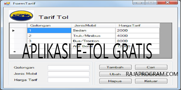 Aplikasi Struk E-Toll Gratis