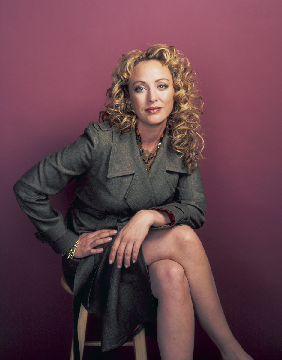 Virginia Madsen Showing Off Her Sexy Legs