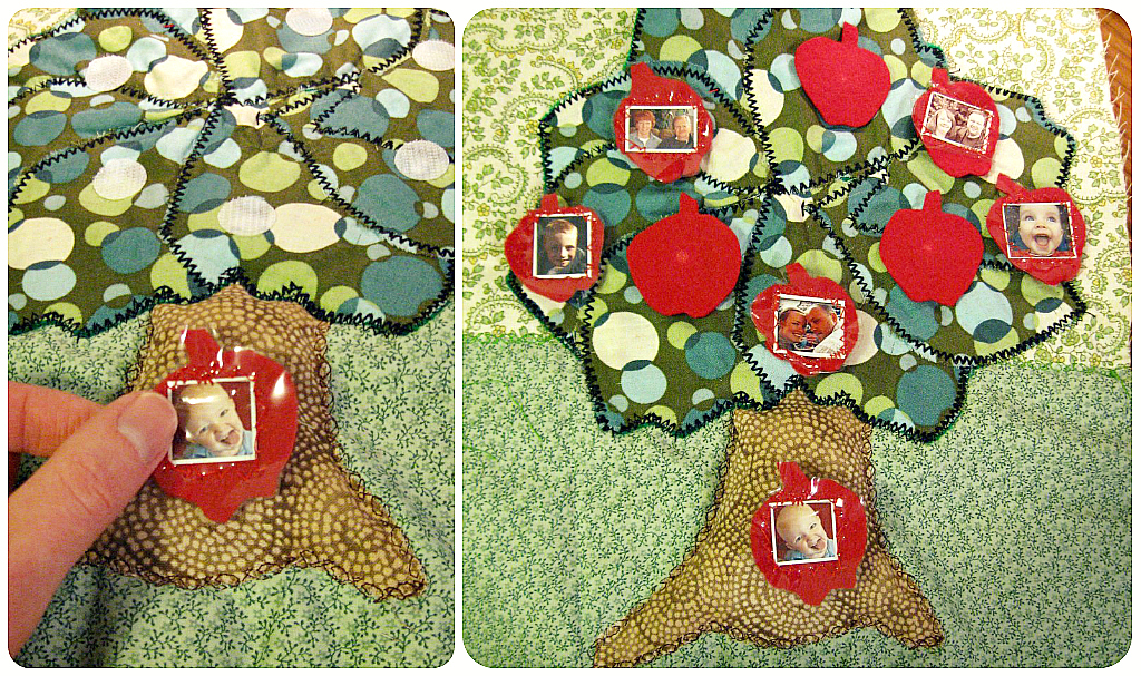 Family Tree Page Quiet Book Tutorial