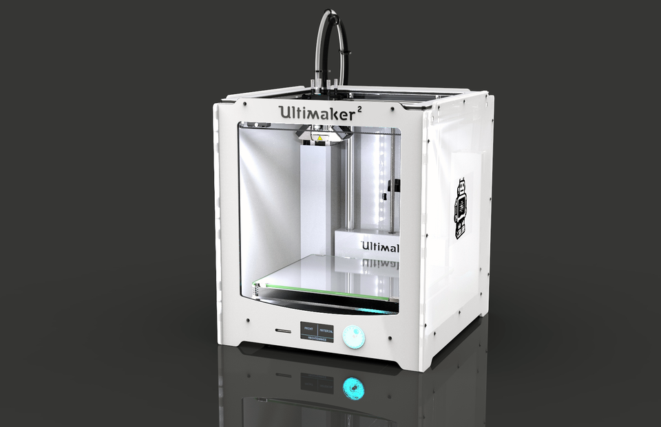 140. Ultimaker Printer 2 Free download 3D model