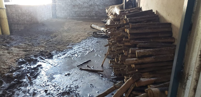 Incêndio destrói cerca de 20 mil kg de café em fazenda de Marília Incêndio destrói cerca de 20 mil kg de café em fazenda de Marília
