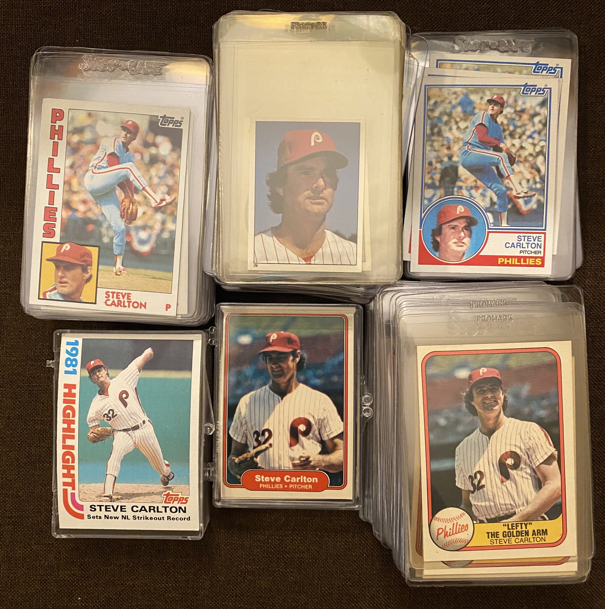 Mark My Words 200 Steve Carlton Cards