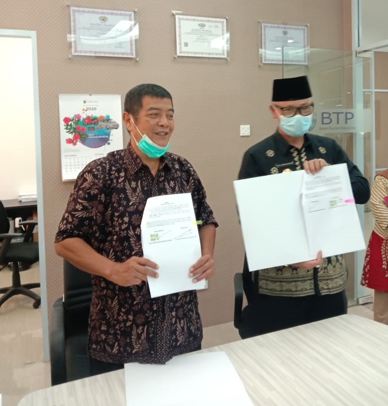 Pemkab Lingga Teken MoU Dengan BTP Untuk Meningkatkan SDM Pariwisata