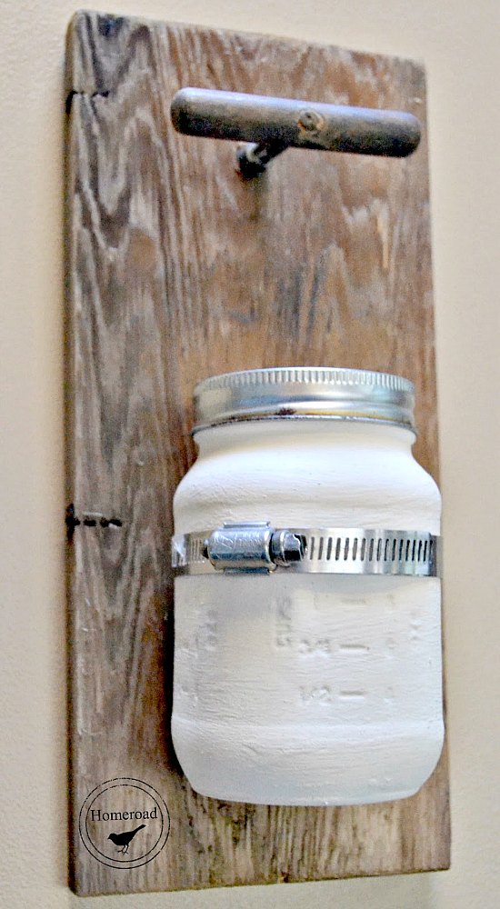 Hanging Mason Jar Vase