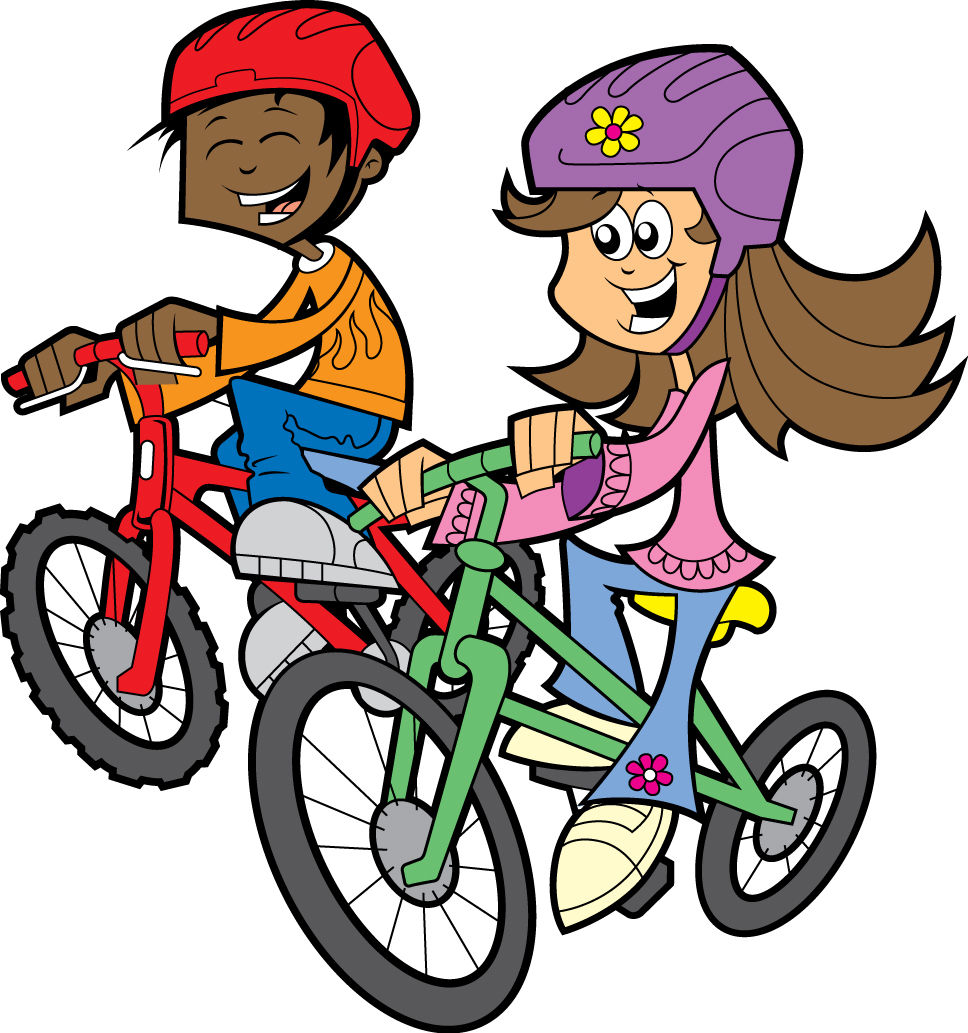 free clip art child riding bicycle - photo #5