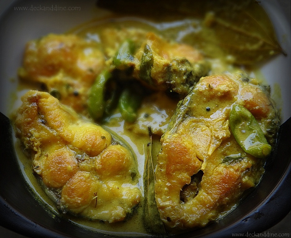 Narkel Rui (Fish in Coconut Milk) Recipe with Step by Step pictures