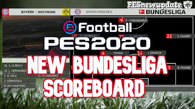 PES 2020 NEW Bundesliga Full Name Scoreboard by SG