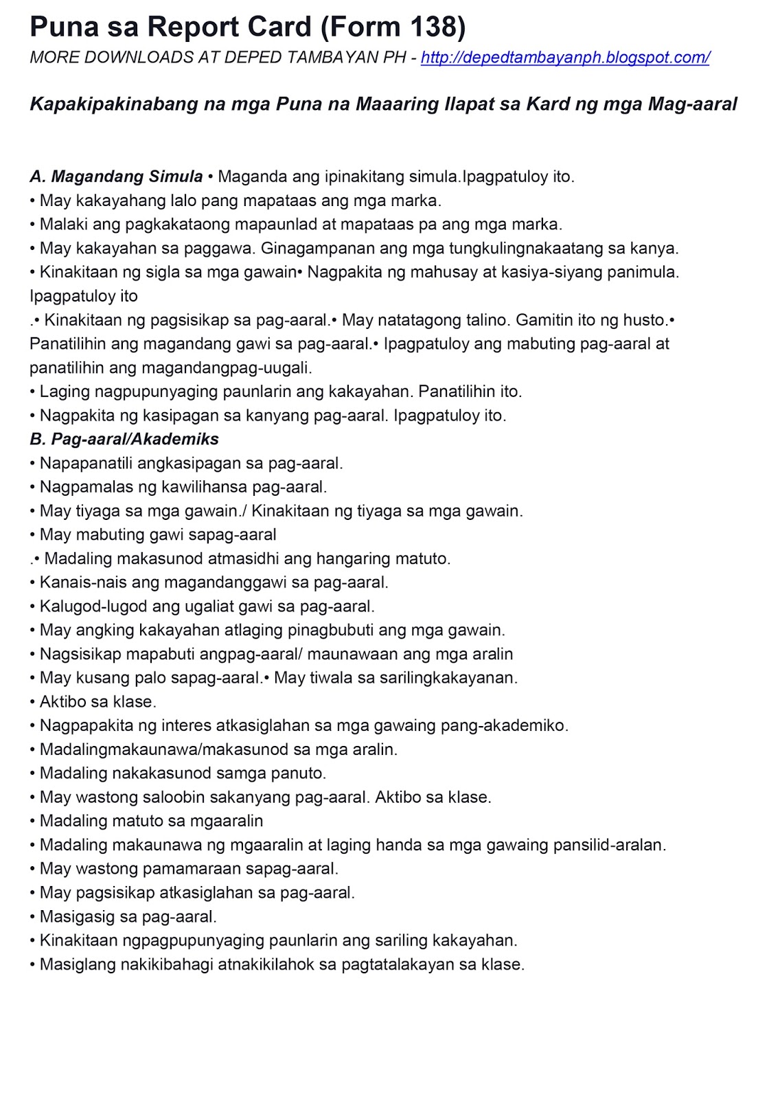 Deped tambayan dll philippin news collections