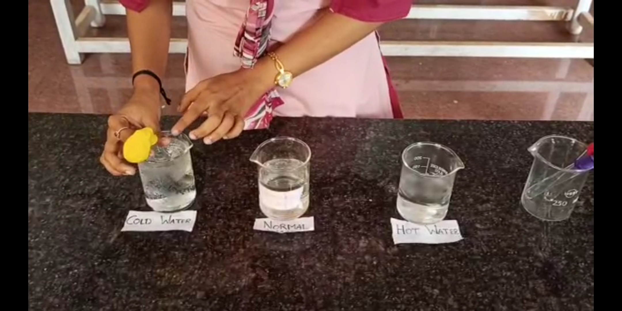 SCIWORLD Science demonstration