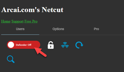 كيفية حماية نفسك من هجمات النت وبرنامج Netcut Nutcut