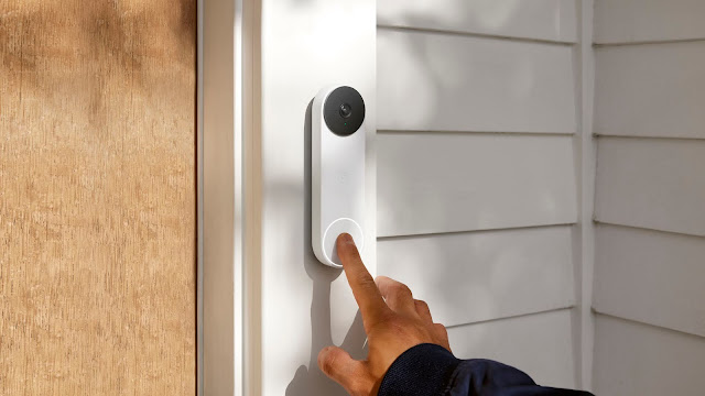 Afbeelding van de nieuwe Nest Doorbell op batterijen