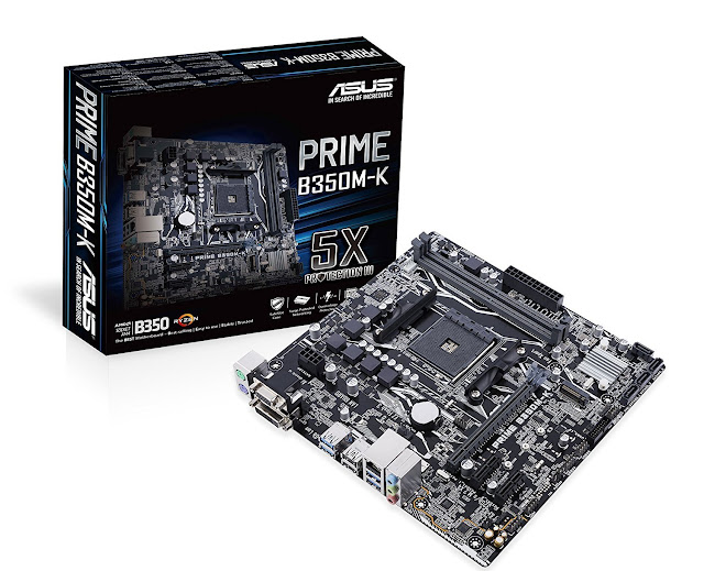 Asus Prime B350 M K B350 AMD Socket AM4 Motherboard