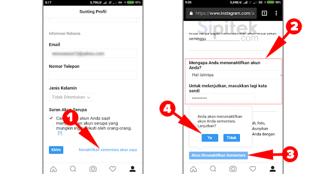 Cara Menghapus Akun Instagram Sementara dan Permanen Cara Menghapus Akun Instagram Sementara dan Permanen