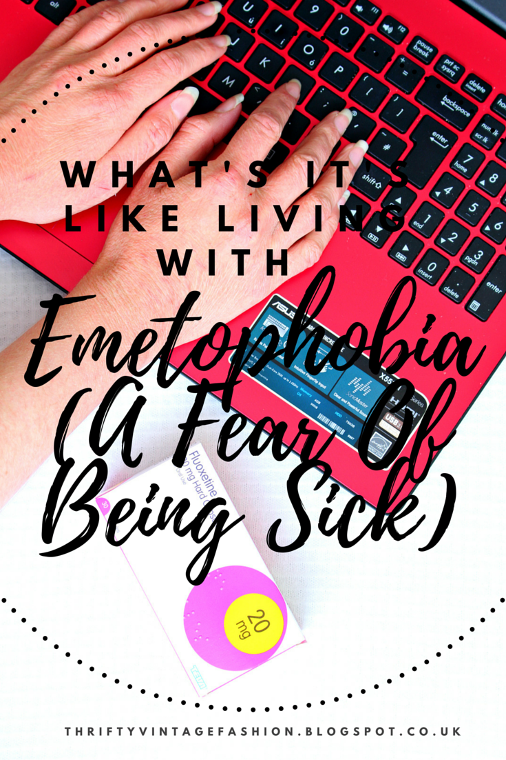 What's It's Like Living With Emetophobia (A Fear Of Being Sick) mental health illness support anxiety OCD 