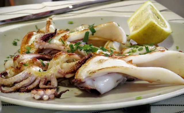 Sicilian Seafood - squid