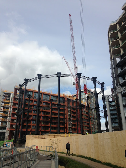 Gas holder, Kings Cross, London