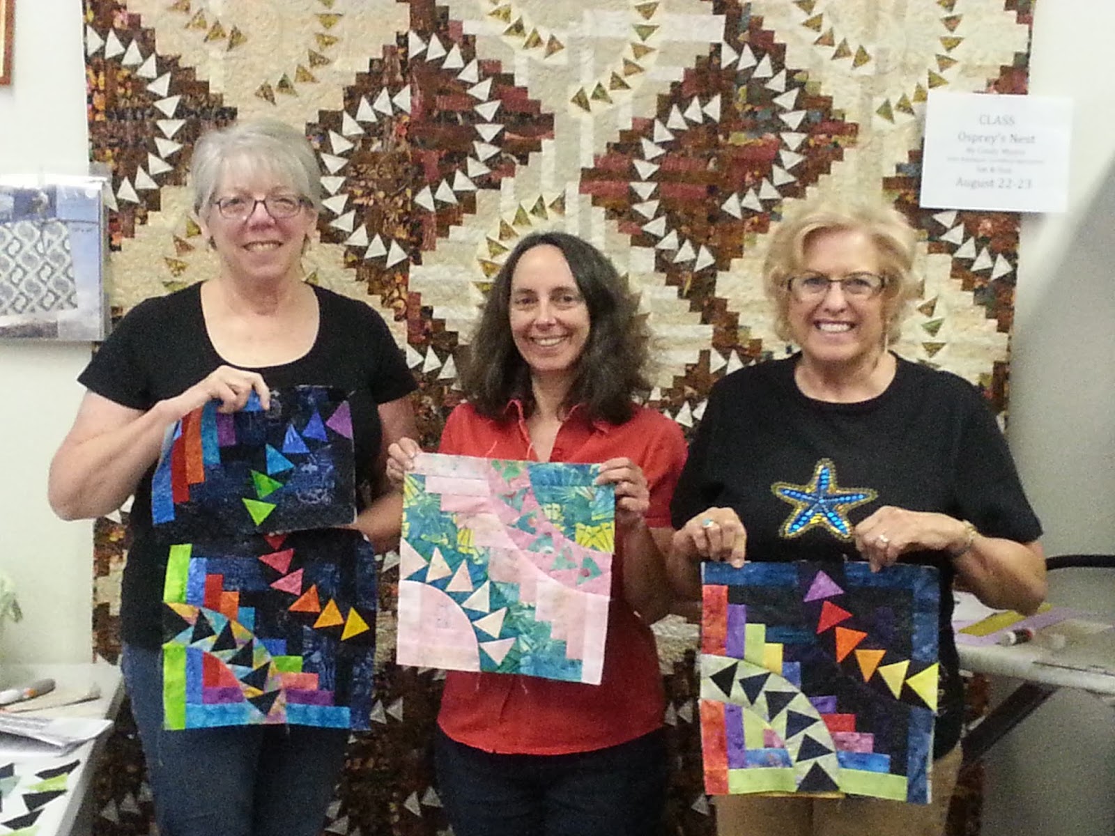 Cindy Myers Quilting Instructor Students Work