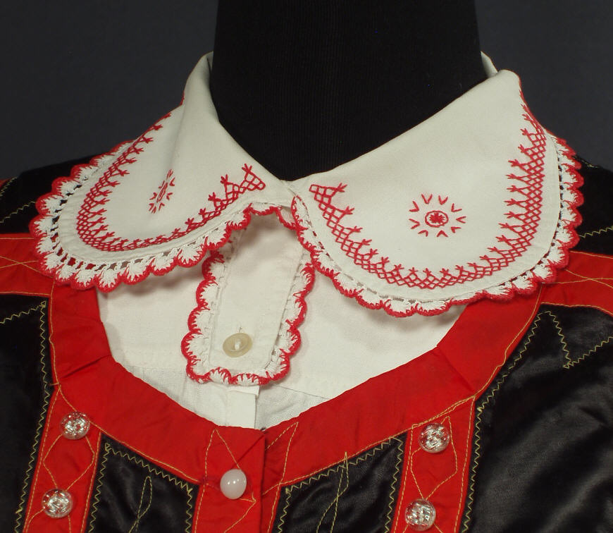FolkCostume&Embroidery: Costume of the 'Green' Kurpie Region, Mazowsze ...