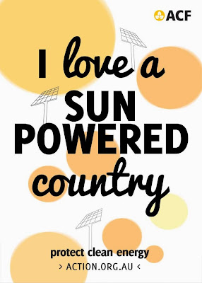 I love a sun-powered country
