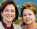 Katia Abreu & Dilma Rousseff.