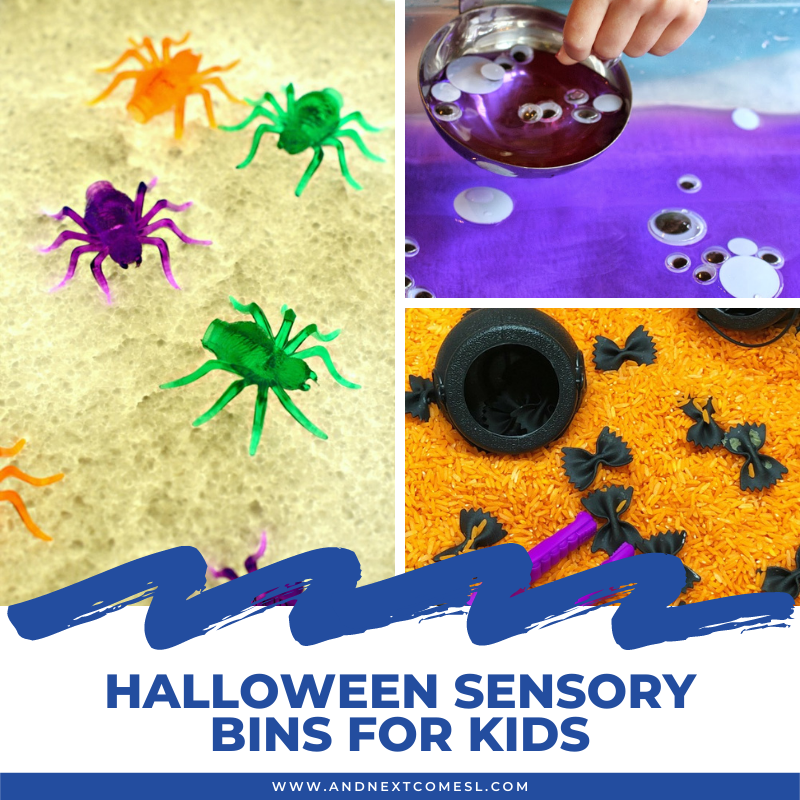 The Best Halloween Sensory Bins for Kids And Next Comes L