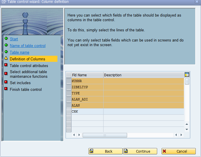 Sap Abap Ogrenme: Table Kontrol Yaratma / Table Control Creation , Alan ...