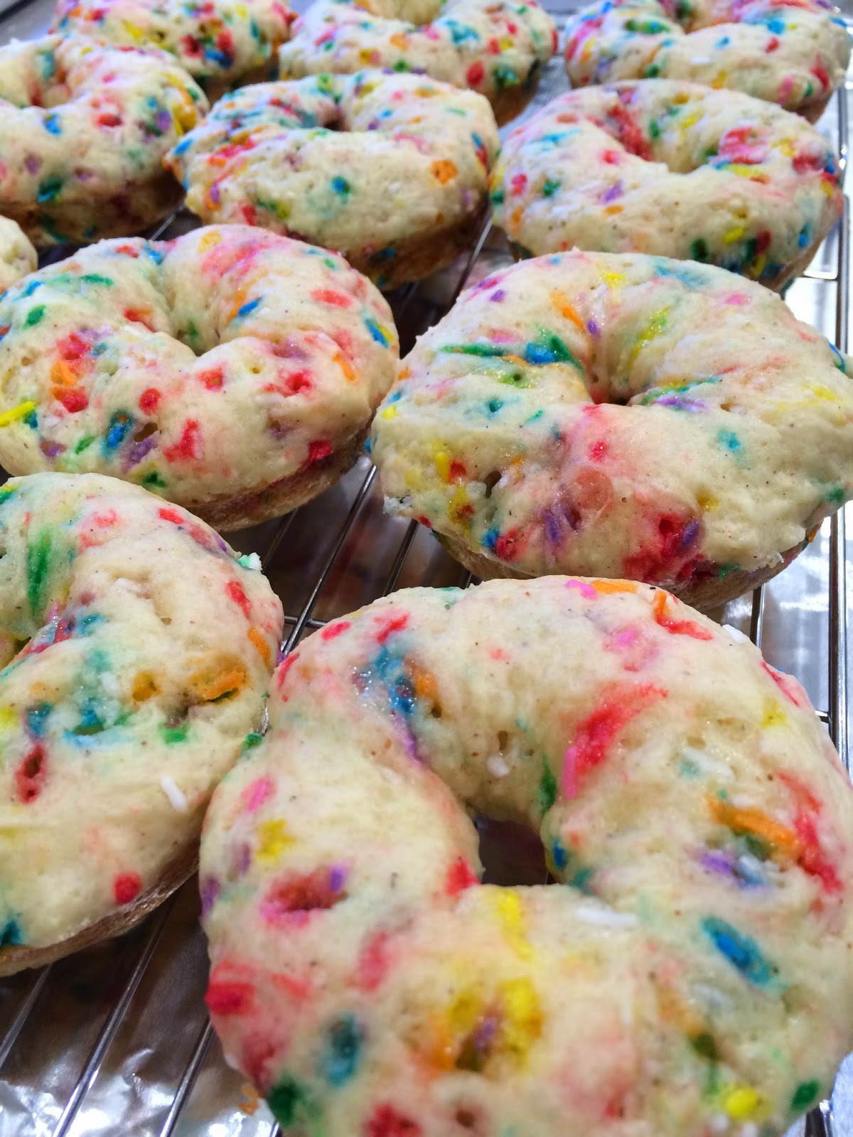 Tangled Elegance Confetti Donuts