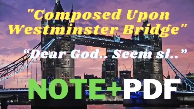  Dear God…Seem sleep…Why according to the poet at the houses asleep 