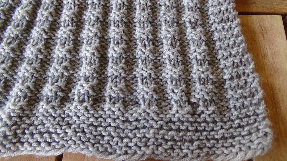 Merry Mary Stories Nordic Scarf, a Men's Scarf Easy Knitting Pattern