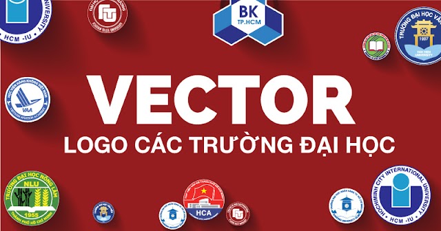 50 Logo Vector các Trường Đại học tại Việt Nam, corel, eps, ai