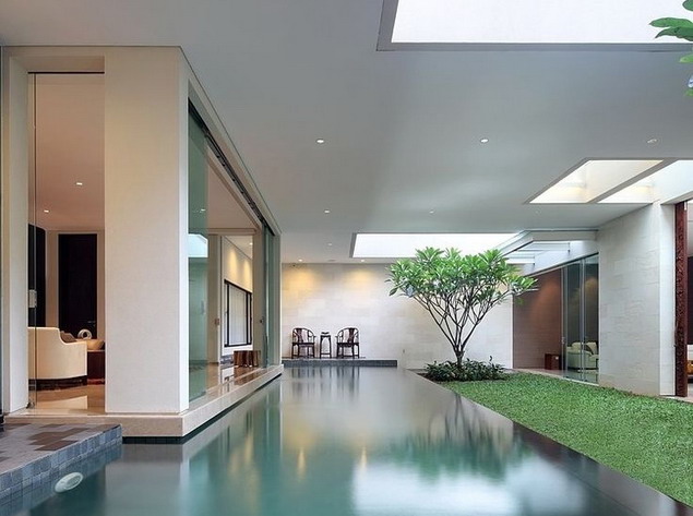 kolam renang rumah minimalis