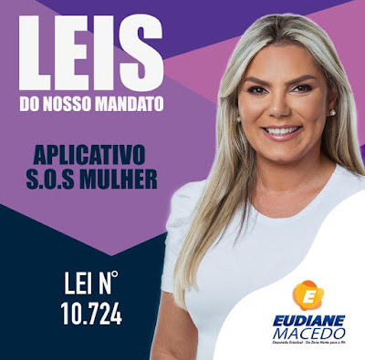 LEI DO NOSSO MANDATO – APLICATIVO S.O.S MULHER