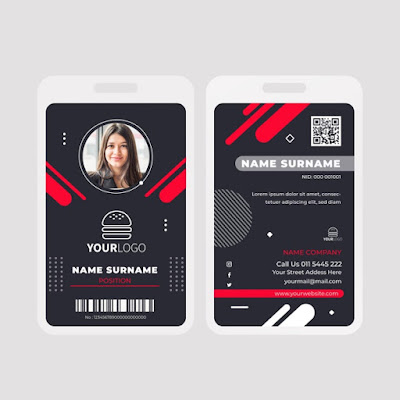 26 Download Template Id Card Keren
