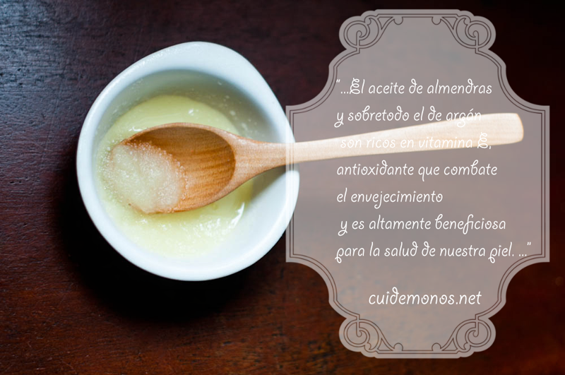 Exfoliante de manos casero