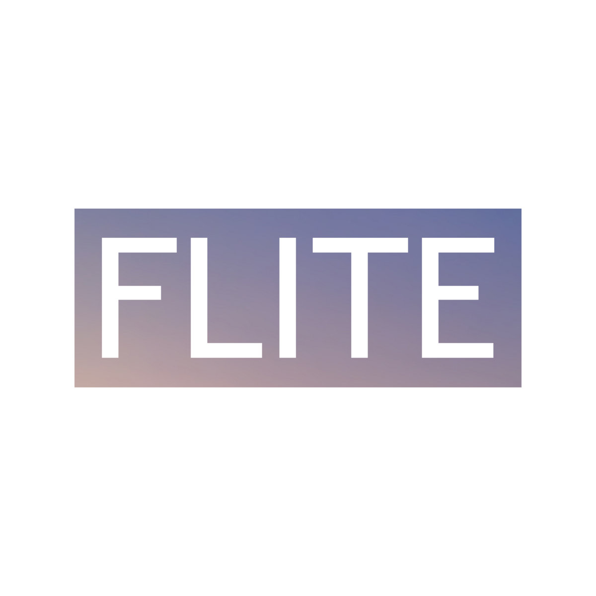 Fliteのアルバム『Free Downloads』の白いジャケット