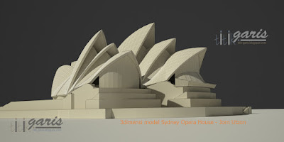 3d sydney opera house