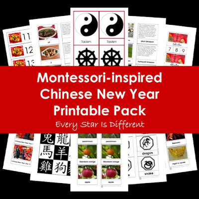 Montessori-inspired Chinese New Year Printable Pack