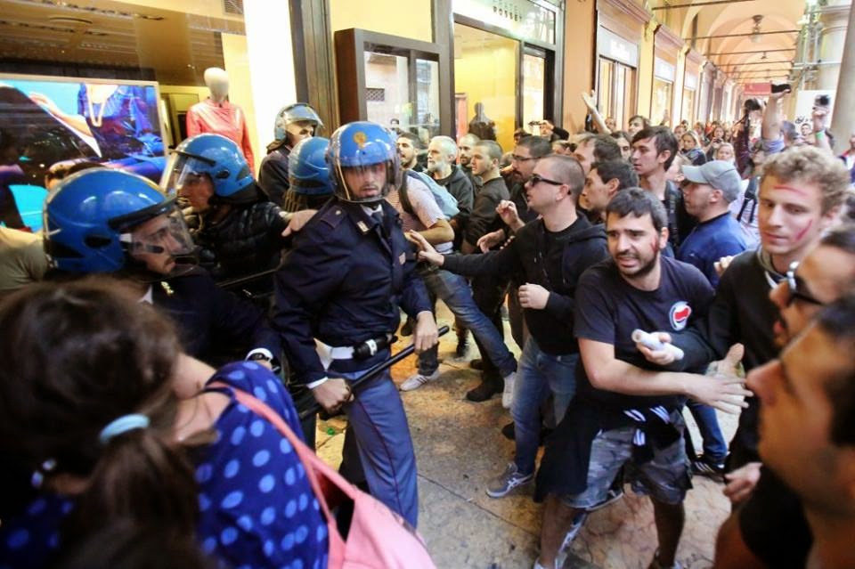 Bologna: violências, insultos, agressões. A estrema esquerda  e a agenda LGBT parecem não ter outros argumentos