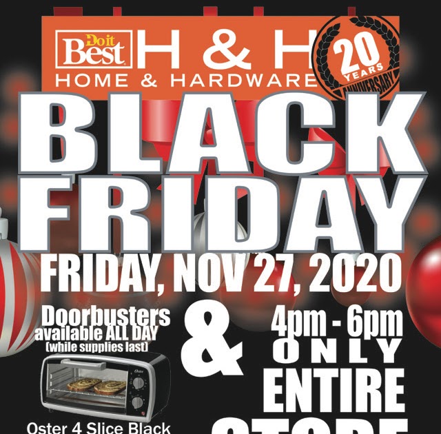 The Press Online: H&H Home & Hardware has weekend sale plans