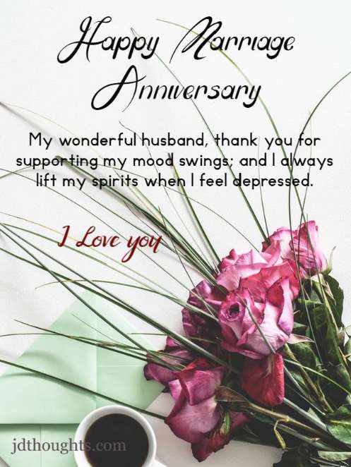 Marriage anniversary messages for husband