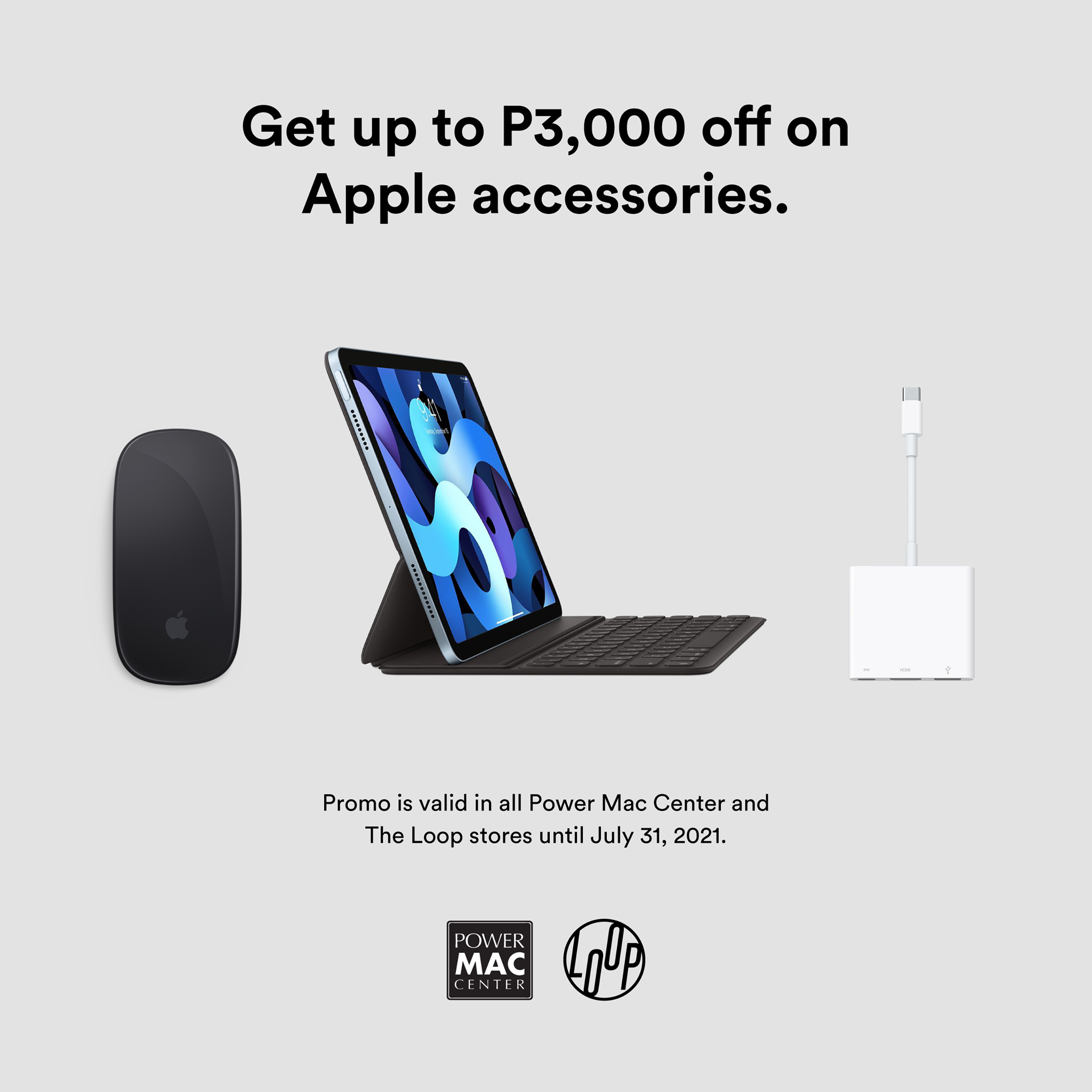 Manila Shopper Power Mac Center & The Loop Apple Accessories Promo
