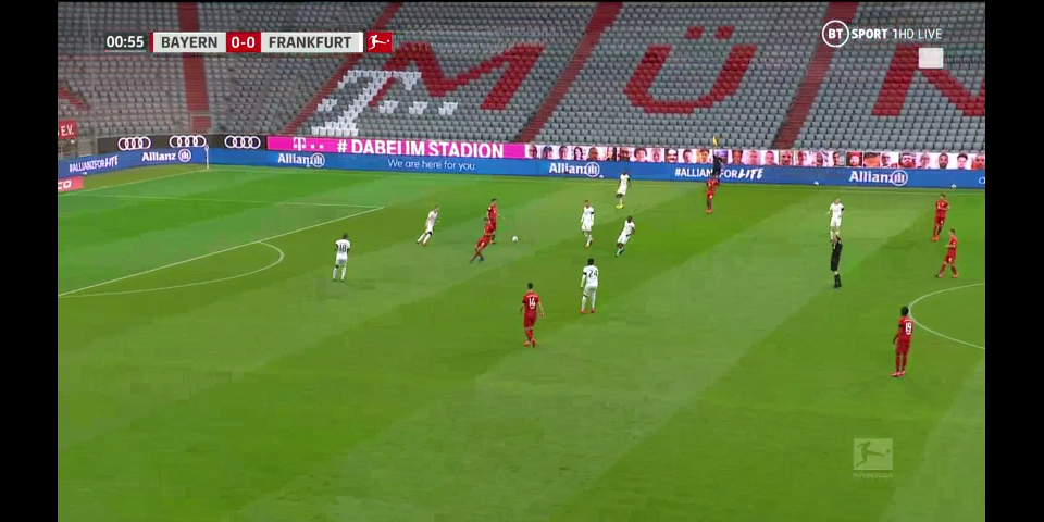 Bundesliga Bayern München Vs Eintracht Frankfurt ⚽⚽⚽⚽