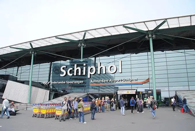 Airport Schiphol in Amsterdam Airport Schiphol in Amsterdam