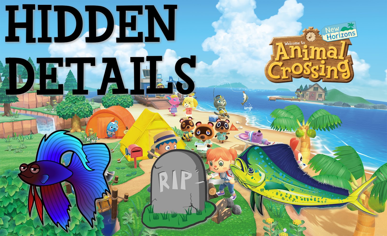 Animal Crossing: New Horizons Direct - Hidden Details