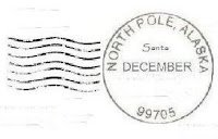 North Pole postmark Image