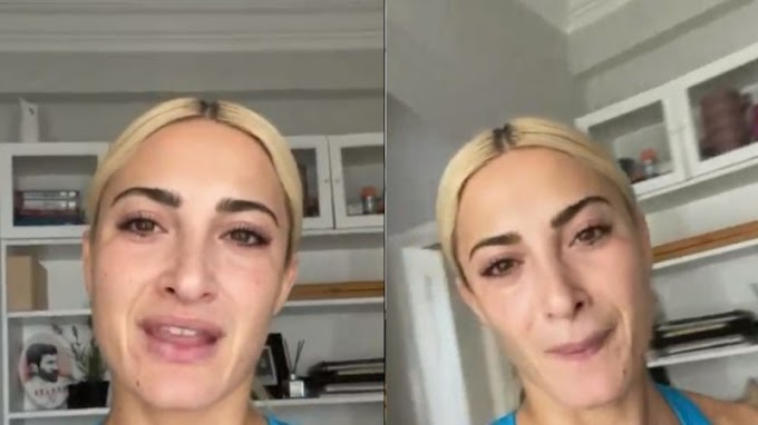 Με κλάματα στα μάτια η Ιωάννα Τούνη μετά το ξέσπασμα του Αλεξάνδρου για το  βίντεο