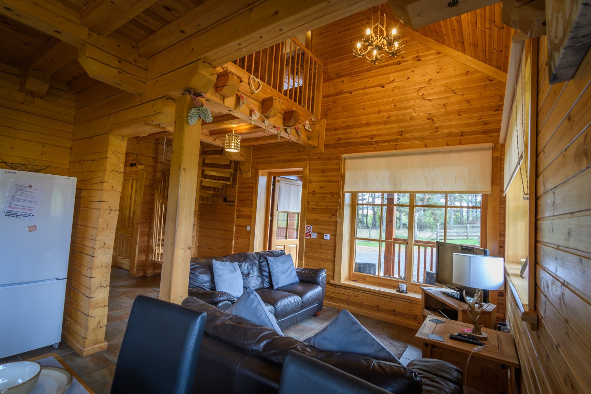 The Holiday Cottages Red Squirrel Log Cabin Cairnty Log Cabins