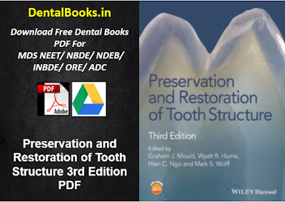 Preservation and Restoration of Tooth Structure 3rd Edition PDF