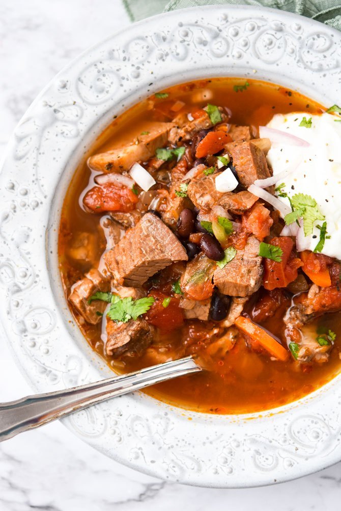 2broad INSTANT POT LEFTOVER BRISKET SOUP